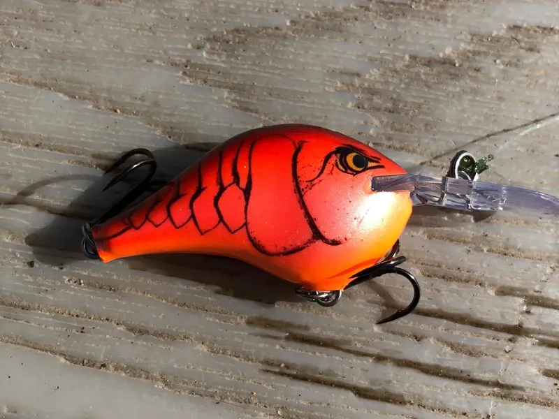 Red Crawdad Rapala DT-6-The Cold-Water Master